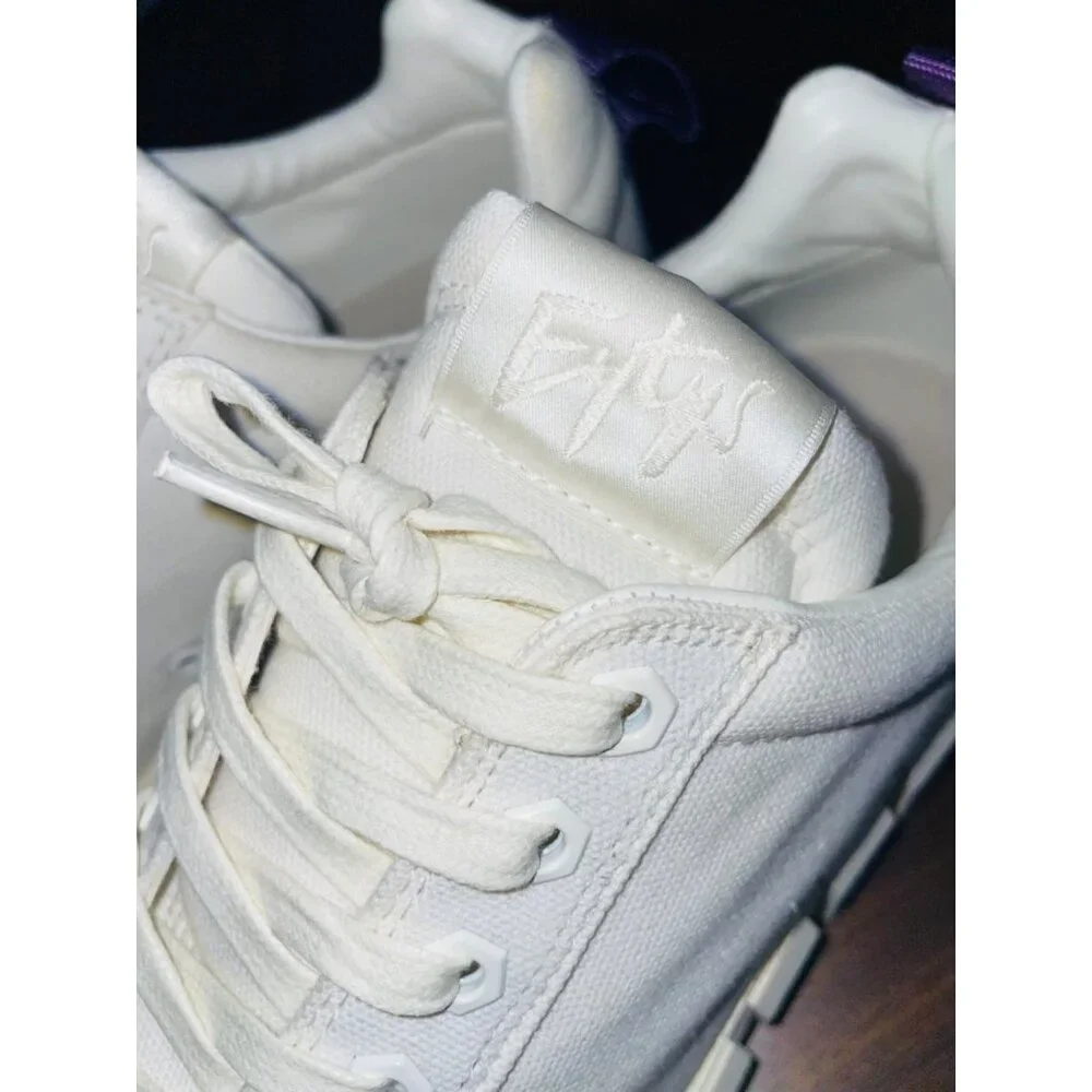 Eytys Odessa Canvas Sneakers in White 41 10 Womens New Nib With Box shoes